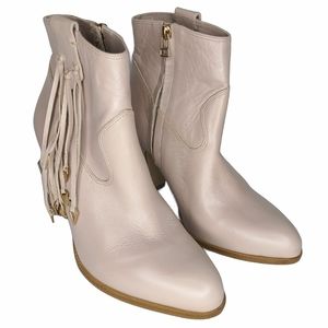 Kate Bosworth x Matisse Emma Leather Fringe Ankle Boots Size 6